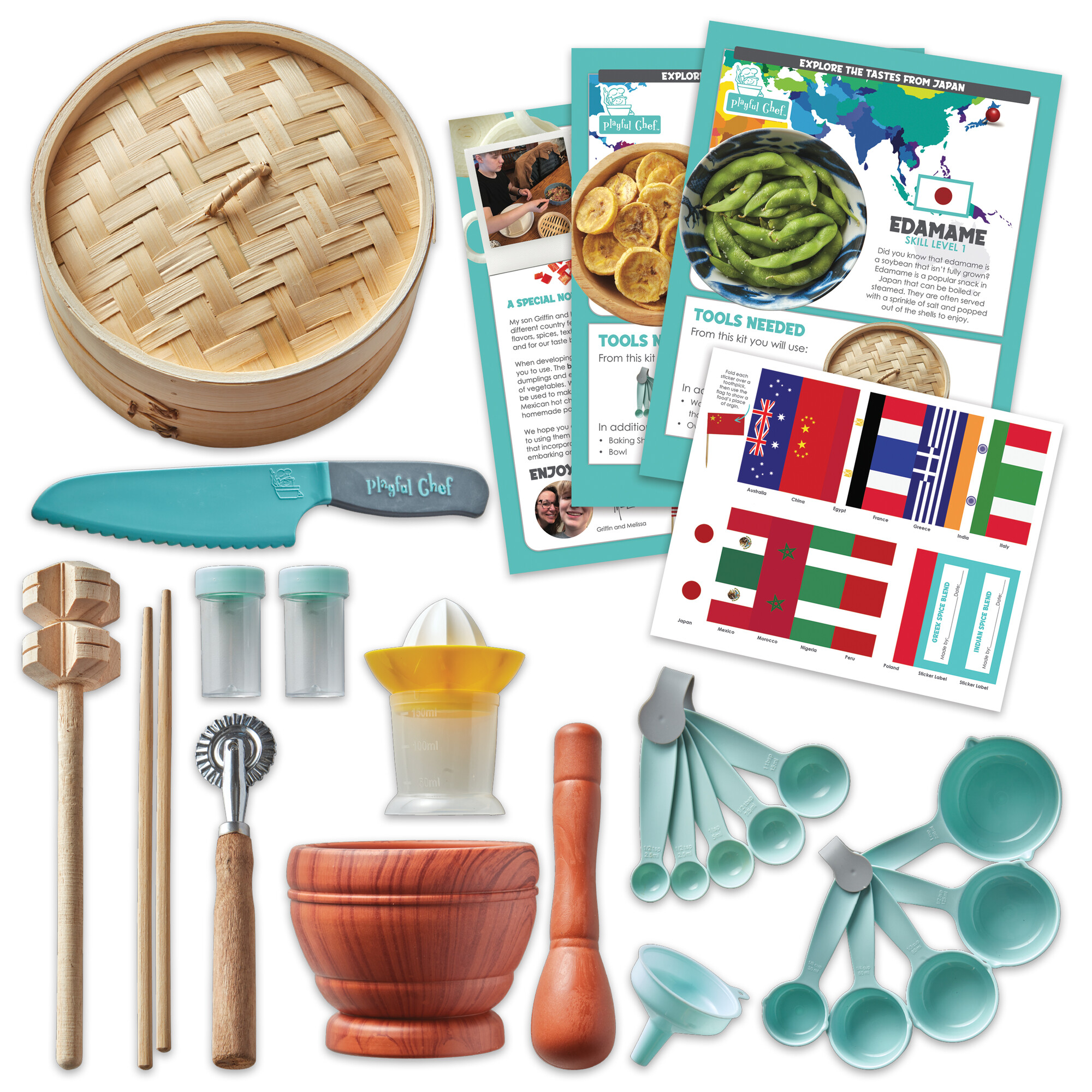 Foods of the World Cooking Kit | Playful Chef